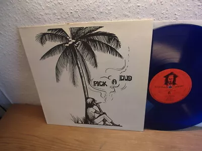 Pick A Dub Keith Hudson & Family Man Megarare UK Lp Blue Vinyl Reggae Dub • £86.28