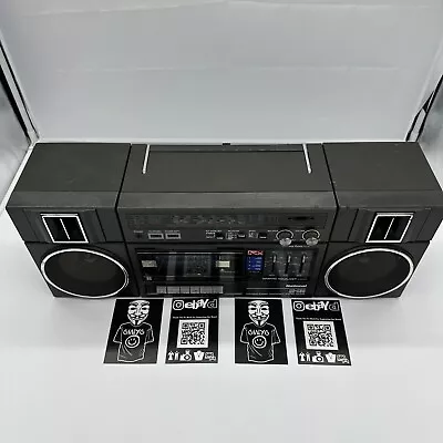 Vintage 80s National RX-C39 Portable Cassette Tape Radio Boom Box Ghetto Blaster • $38.61
