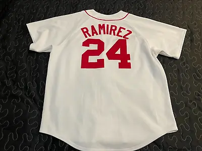 Vtg Stitched Majestic MANNY RAMIREZ #24 Red Sox Jersey Mens 2XL? See Measuremts • $47.24