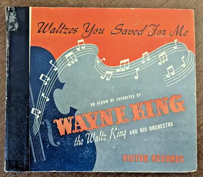 Wayne King & His Orchestra-4 Record Set  Waltzes You Saved For Me  10 Inch 78RPM • $8