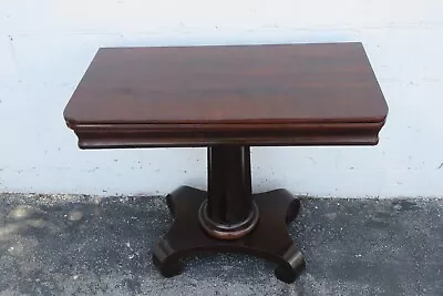 Empire Late 1800s Console Card Game Dinette Extension Table 3413 • $715.50