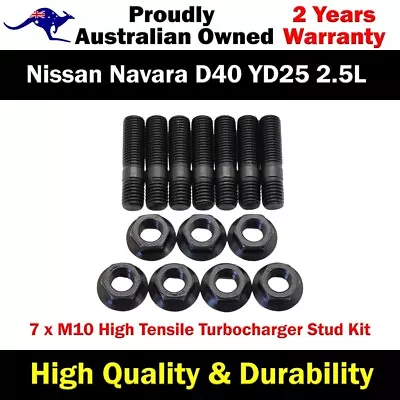 High Tensile Turbo Charger Stud Kit For Nissan Navara D40 YD25 2.5L • $42