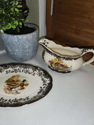 £14.95 • Buy Royal Worcester Palissy Game Series Gravy Boat & Seperate Saucer