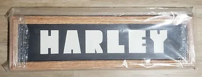 Harley Davidson Wood Picture Frame 6 Photos  Collage Wall Oak Sign HARLEY  • $13.72