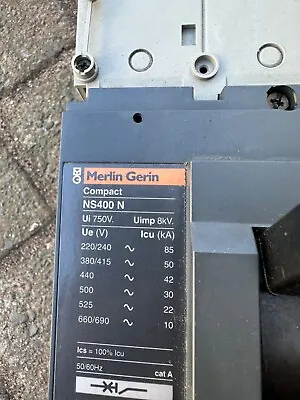Merlin Gerin NS400N. STR 23 SE. STR23SE. Breaker. Switch. • £140