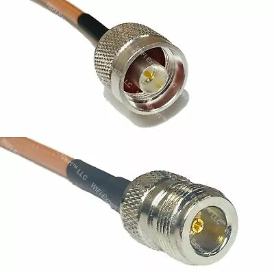 USA-CA RG400 N MALE To N FEMALE Coaxial RF Pigtail Cable LOT • $9.74