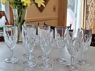 8 Marquis Waterford Water /Ice Tea /Wine Crystal Goblets 8.5  Tall • $30