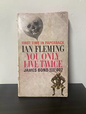 You Only Live Twice By Ian Fleming 1965 Signet 1st Printing PB 007 James Bond • $12