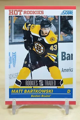 2010-11 Score Update Hot Rookies #654 Matt Bartkowski - Boston Bruins • $2.49