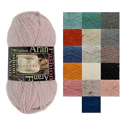 £11.59 • Buy 400g Ball Fashion Aran Knitting Craft Yarn King Cole Soft Premium Acrylic & Wool