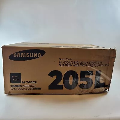 Samsung MLT-D205L Genuine Ink Toner Cartridge - Black • $38