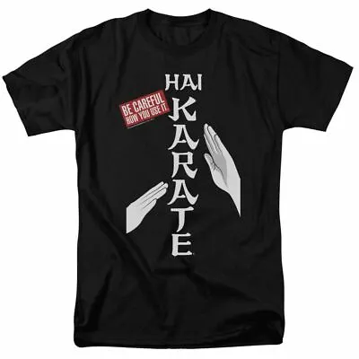 Hai Karate Be Careful T Shirt Mens Licensed Mens After Shave Cologne Black • $16.79