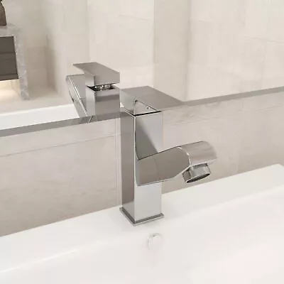 Nickel 157x172 Mm Pull-out Tap Simple And Refined Q7L7 • £52.99