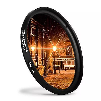 Star Filter 6 Pt 72mm For Canon EF 200mm F/2.8L II USM EF 50mm F/1.2L USM • £16.90