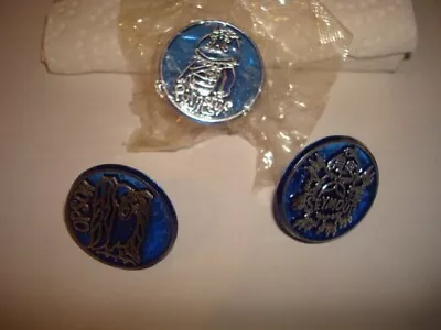1970's Cereal Rings Lot Of 3 Blue Rings Orson Seymour H.R. Pufnstuf Krofft • $225