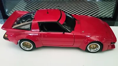 1/18 Autoart Mazda Rx7 Race Car Plain Body Red Biante Rotary Engine No Kyosho GT • $585