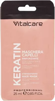 Vital Care Keratin Single-dose Hair Mask 25 Ml-brand New • £6.95