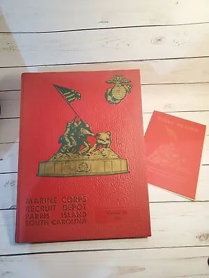 Marine Corps RECRUIT DEPOT 1972 YEARBOOK 3rd Battalion Platoon 308 Parris Island • $39.99