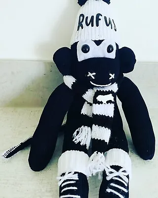 £20 • Buy Handmade Customised Football Sock Monkey
