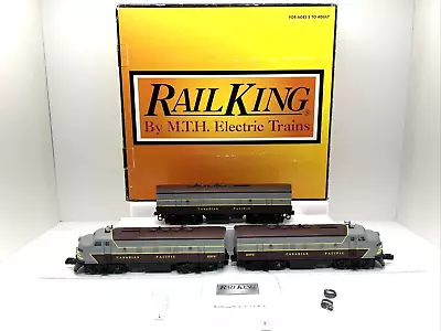 MTH RailKing 30-2628-1 Canadian Pacific F-3 ABA Diesels PS.2 O Used #2373 CP • $519.99