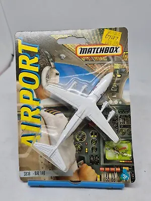 Matchbox Airport BAE-146 Continental Livery Vintage Model Aircraft THAI New NIB • $23.28