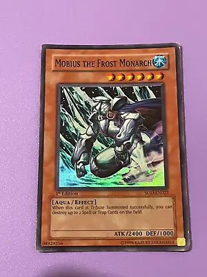 Yu-Gi-Oh! Mobius The Frost Monarch SOD-EN022 1st Ed Super Rare • $8.07