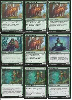 Party Elves (Veteran Adventrurer) - MTG Magic Custom Casual 60 Card Deck • $10.99