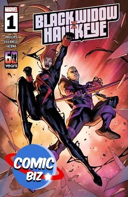 Black Widow And Hawkeye #1 (2024) 1st Printing Main Cover Marvel Comics • £5.15