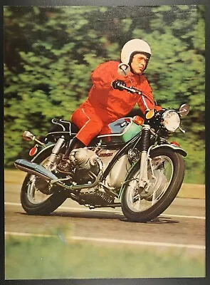 BMW Shaft Drive Street Motorcycle Efficient Power Vintage Print Ad 1973 • $12.95