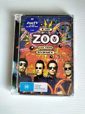 U2 - Zoo TV Live From Sydney (REGION 4 DVD 2006) • $14.99