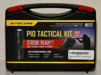 Nitecore P10 Tactical Kit 800 Lumens • $29.95