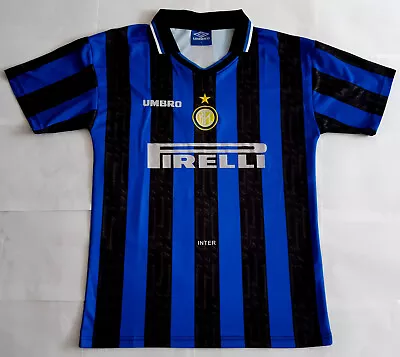 Unworn INTER MILAN 1997 / 1998 PIRELLI HOME Replica Shirt Jersey INTERNAZIONALE • £19.99