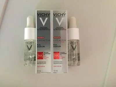 2 X Vichy Liftactiv Supreme H.A. Serum 1.5% Hyaluronic Acid 0.33oz/10ml@ NEW  • $11.99