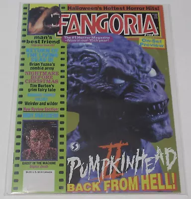 Fangoria Horror Magazine #128 1993 Pumpkinhead II Return Of Living Dead 3 • $12