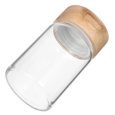 £10.68 • Buy 1 Pc Clear Apothecary Jar Coffee Storage Tank Candy Buffet Containers Glass Jar