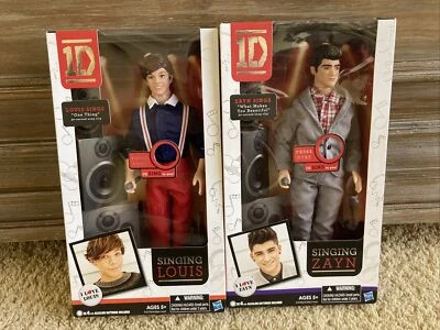 £79.08 • Buy 1 Direction  Zayn & Louis Lot Hasbro New Boxes.  New With Original Boxes Rare!!