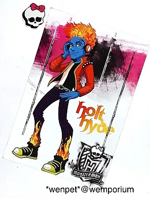 £3.99 • Buy Monster High Doll Spares Holt Hyde Panini Collector Card No. 65 Holt Hyde