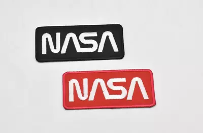 NASA Embroidery Uniform Hook Loop Patch Badge Armband For Clothes Cap • £2.69