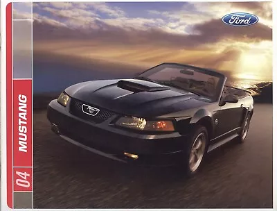 2004 Ford Mustang Coupe GT Mach L 40th Anniversary (NOS) Sales Brochure - Mint! • $9.99