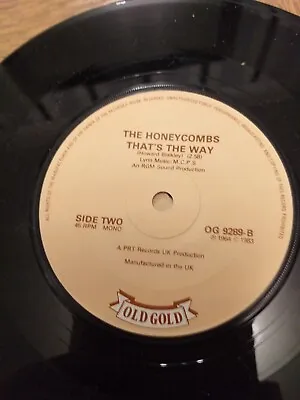 Old Gold - The Honeycombs - 45 Rpm 7  Single Vinyl Record - Have I The Right • £1
