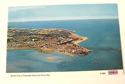 £2.97 • Buy Vintage RPPC Aerial View Of Exmouth Devon From Over River Exe E0683