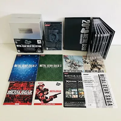 Metal Gear Solid 20th Anniversary Collection 1987-2007 Japan Import PS1 PS2 PSP • $89.99