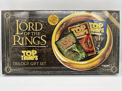 The Lord Of The Rings Top Trumps Trilogy Gift Set Limited Edition BNIB Mint • £49.99