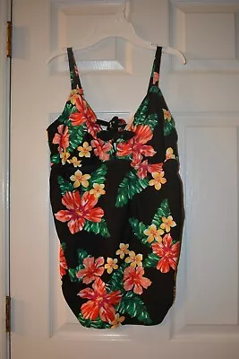 NEW! Isabel Maternity Tropical Floral Tankini Swim Top D/DD Large • £14.20