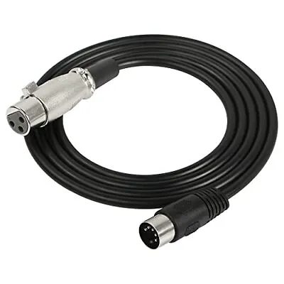MIDI To XLR Cable MIDI 5 Pin DIN Male To XLR 3 Pin Female Cable For Match Music • $15.37