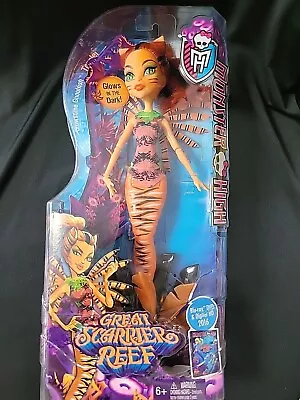 2015 Monster High Great Scarrier Reef Glowsome Ghoulfish TORALEI #DHH36 NRFB • $35