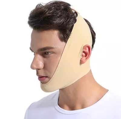 Beauty Face Slim V-Line Up Mask Chin Cheek Neck Lift Up Thin Belt Strap Band • $10.59