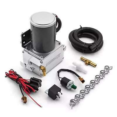 Universal Power Brake Booster 12V Electric Vacuum Pump Kit • $241.68