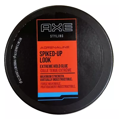 AXE Adrenaline Spiked Up Look Extreme Hold Glue 2.64 Oz Maximum Strength Putty • $52.46