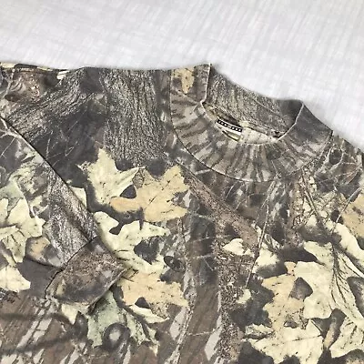 Jerzees Outdoors Mens 3X Camo Long Sleeve T-Shirt *READ* Mossy Oak Break Up • $24.95